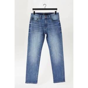 NEW KANCAN men's slim fit straight jeans in indigo